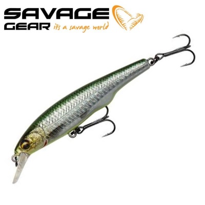 SG Gravity Twitch 8.3cm 10g Suspending Green Silver