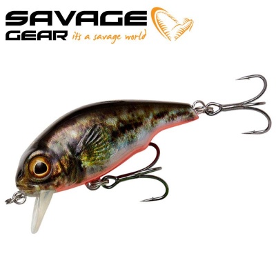 SG 3D Goby Crank SR 5cm 6.5g Floating Uv Red And Black