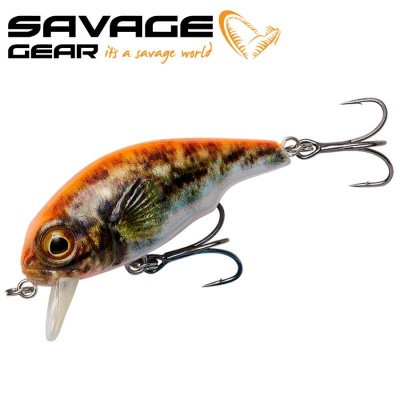 SG 3D Goby Crank SR 5cm 6.5g Floating UV Orange