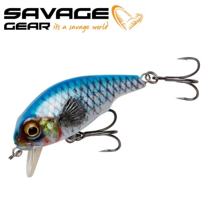 SG 3D Goby Crank SR 4cm 3g Floating Blue Silver