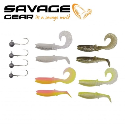 Savage Gear Cannibal Box Kit S Комплект силиконови примамки