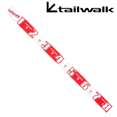 Tailwalk Measure Sticker Type-A (80cm) White&Red