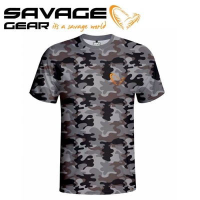 Savage Gear Simply Savage Camo T-shirt Тениска