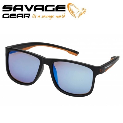 SG Savage1 Polarized Sunglasses Blue Mirror