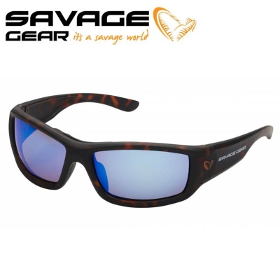 SG Savage2 Polarized Sunglasses Blue Mirror Floating