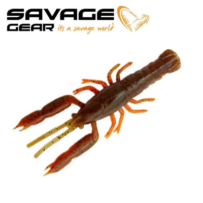 SG 3D Crayfish Rattling 6.7cm 2.9g Brown Orange 8pcs