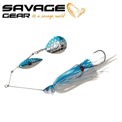 SG Da Bush Spinnerbait 14cm 21g Sinking Blue Silver