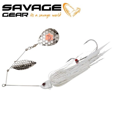 SG Da Bush Spinnerbait 14cm 21g Sinking White Silver