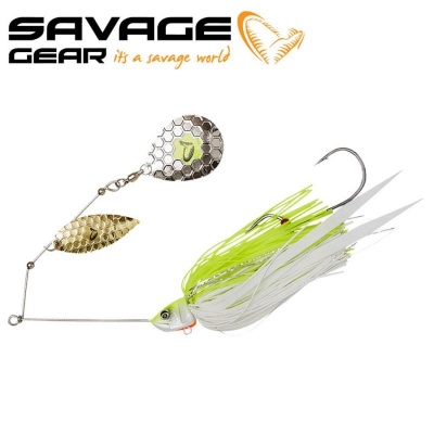 SG Da Bush Spinnerbait 14cm 21g Sinking Yellow White Silver