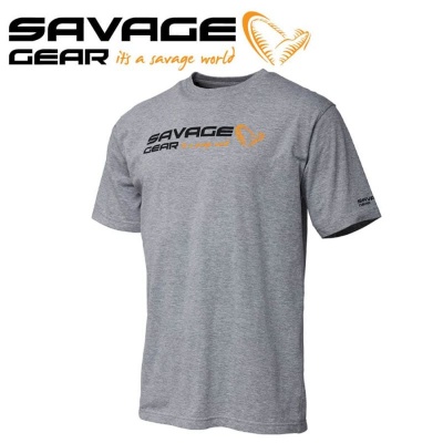 SG Signature Logo T-Shirt L Grey Melange