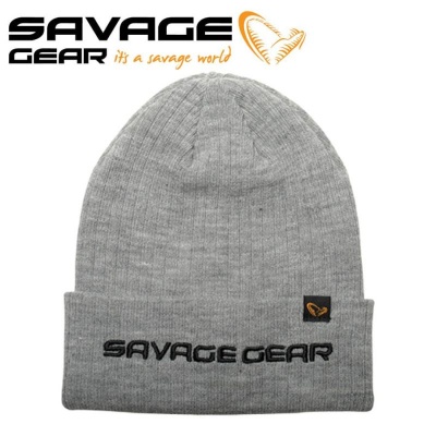 SG Fold-Up Beanie One Size Light Grey Melange