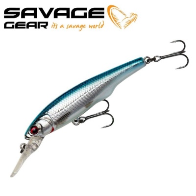 SG Gravity Twitch MR 8.3cm 10g Suspending Blue Chrome