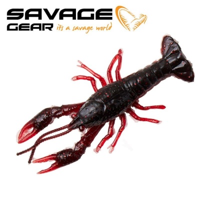 SG Ned Craw 6.5cm 2.5g Floating Black & Red 4pcs