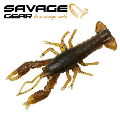 SG Ned Craw 6.5cm 2.5g Floating Green Pumpkin 4pcs