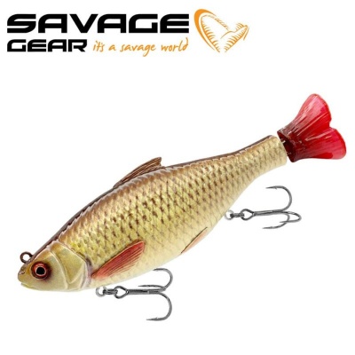 SG 3D Hard Pulsetail Roach 13.5cm 40g Slow Sinking Rudd