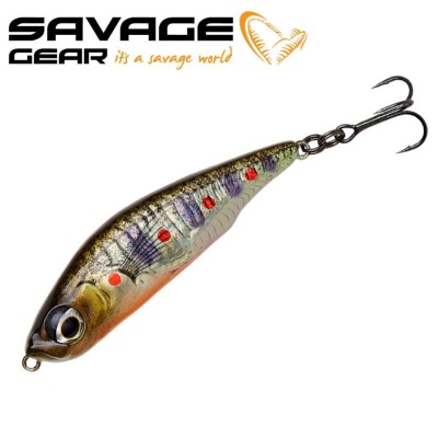 SG 3D Sticklebait Pencil 7.5cm 13g Slow Sinking Brown Trout Smo