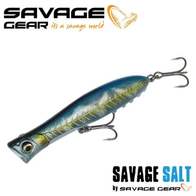 SG Gravity Popper 11cm 25g F Imperial Sardine 1pcs