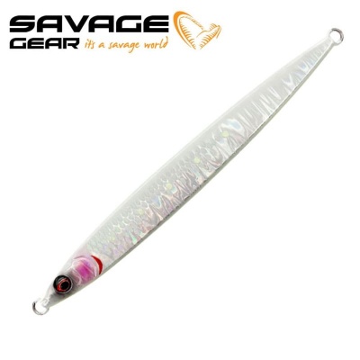 SG Sardine Slider 15.5cm 100g Fast Sink UV White Glow 1pcs