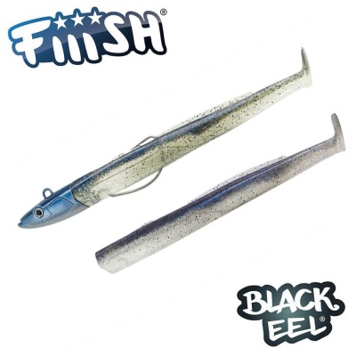 Fiiish Black Eel No3 Combo - 15cm | 40g Electric Blue