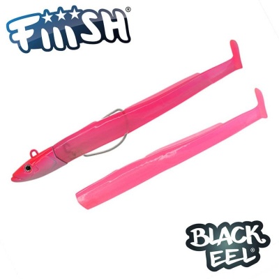 Fiiish Black Eel No3 Combo - 15cm | 40g Fluo Pink UV
