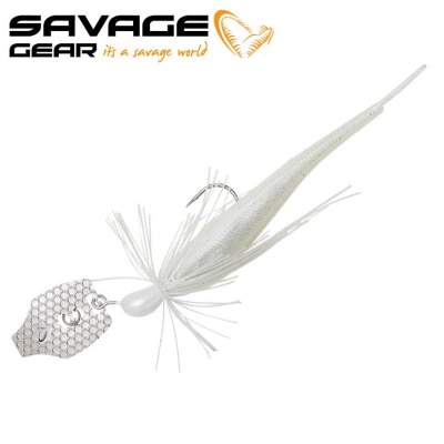 SG Crazy Swim Jig 10cm 8.5g Sinking White Silver