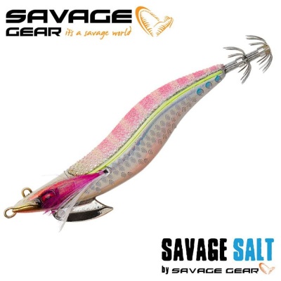 SG Squid Beat Egi #3.5 20.5g Sinking Pink 1Pcs