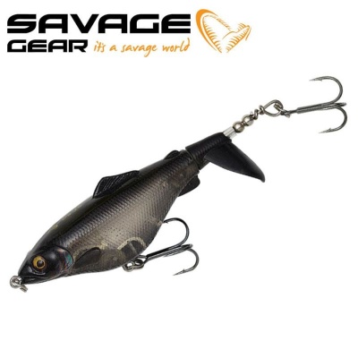 SG 3D Fat Smashtail 8cm 12g Floating Black Ghost