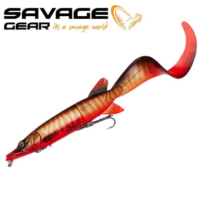 SG 3D Hybrid Pike 17cm 47g Slow Sink Red Belly