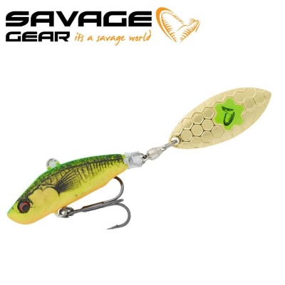 SG 3D Sticklebait Tailspin 7.3cm 13g Sinking Firetiger