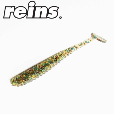 Reins Aji Ringer Shad 1.5 - 009 Green Pumpkin All Stars 15pcs