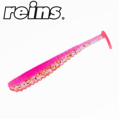 Reins Aji Ringer Shad 1.5 - 464 Simanami Pink G rush 12pcs