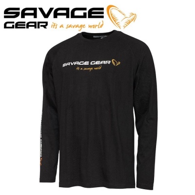 Savage Gear Signature Logo Long Sleeve T-Shirt Блуза