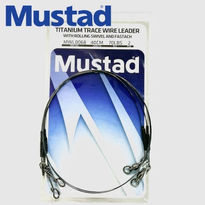 Mustad Titanium Trace Fastach Титаниев повод