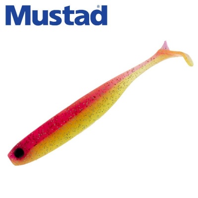 Mustad Mezashi Z-Tail Minnow 3inch Shoching Pink