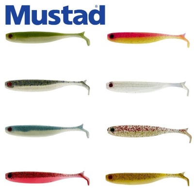 Mustad Mezashi Z-Tail Minnow 7.6cm 6pcs Силиконова примамка