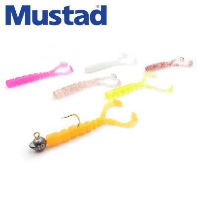 Mustad Aji Worm Chiki-Chiki AJW-CHK 4.3cm Силиконова примамка