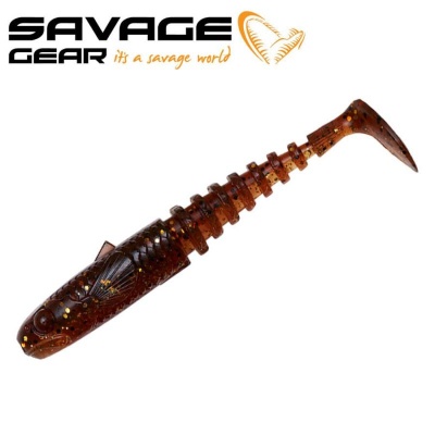 SG Gobster Shad 9cm 9g Motoroil UV