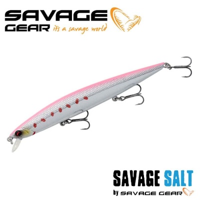 SG Sea Bass Minnow 14cm 18.5g F Pink Sardine