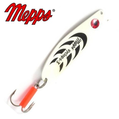 Mepps Syclops 00 White Black