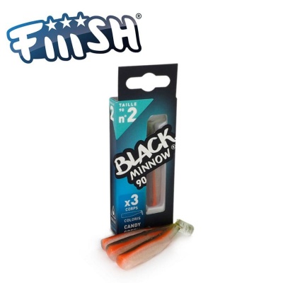 Fiiish Black Minnow No2 - 9cm Силиконова примамка тела