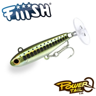 Fiiish Power Tail 38mm: 4.80 g - Natural Minnow