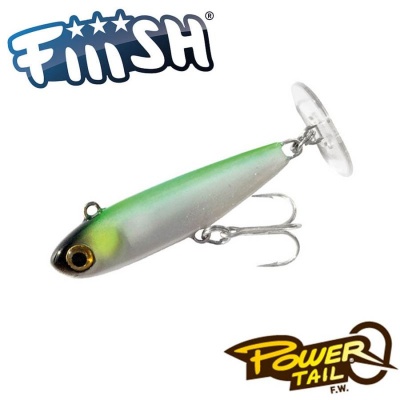 Fiiish Power Tail 38mm: 4.80 g - Wasabi Ayu