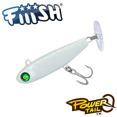 Fiiish Power Tail 44 mm: 18.00 g - White Morning