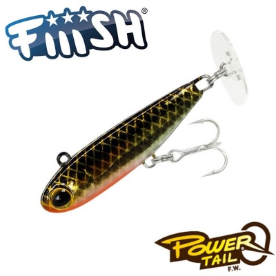 Fiiish Power Tail 44 mm: 12.00 g - Gold Rush
