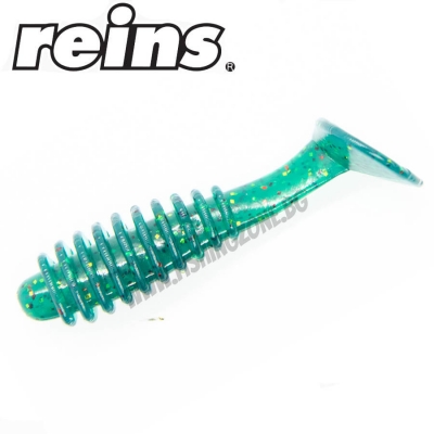 Reins Bubbling Shad 2.0 - 247 GS Kabura Green RG 12pcs