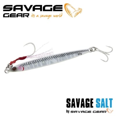 SG Sardine Slider Micro 10cm 30g White Glow