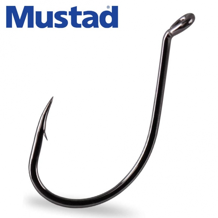 Mustad Beak Hooks #1/0 Black Nickel 7pcs