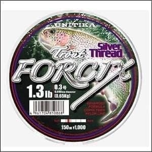 Unitika Silver Thread Forcix 150 m - 0.8 | 3 lb | Fishing Zone