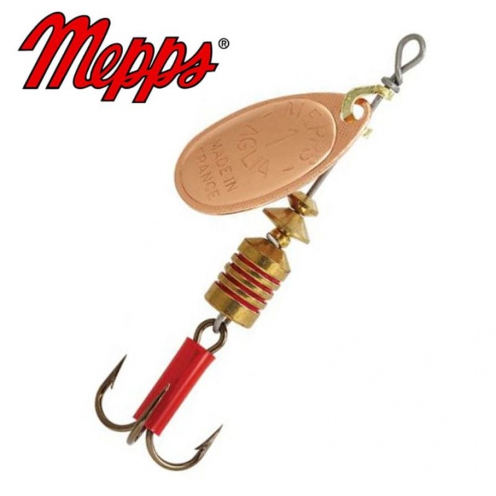 Mepps Aglia Spinner Black #513g, 1 Stück