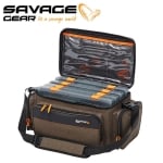 Savage Gear System Box Bag L 4 Boxes 24x47x30cm 18L Чанта за спининг риболов